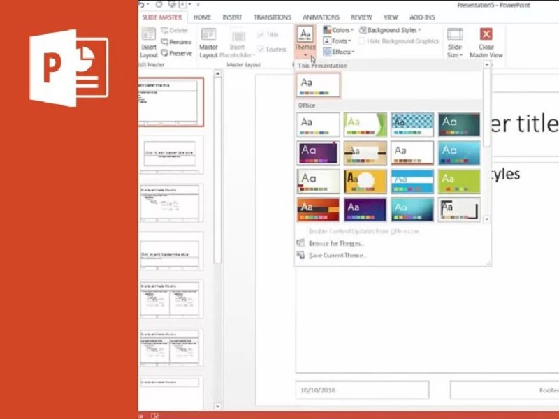 Microsoft PowerPoint — skærmbillede 3